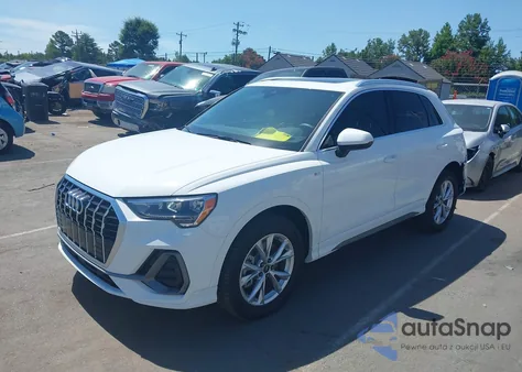 2022 Audi Q3 Premium 45 Tfsi S Line Quattro Tiptronic из США, поврежденный, VIN WA1DECF32N1115040